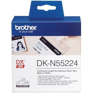 Continuous Thermal Paper Tape Brother DK-N55224 54 mm x 30,50 m White 80 g/m²
