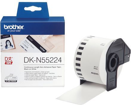 Continuous Thermal Paper Tape Brother DK-N55224 54 mm x 30,50 m White 80 g/m²