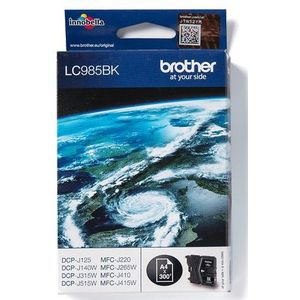 Brother LC-985BK Inktcartridge - Zwart