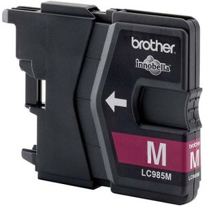 Brother LC-985M (Sticker resten apr-16) magenta (LC985M) - Inktcartridge - Origineel