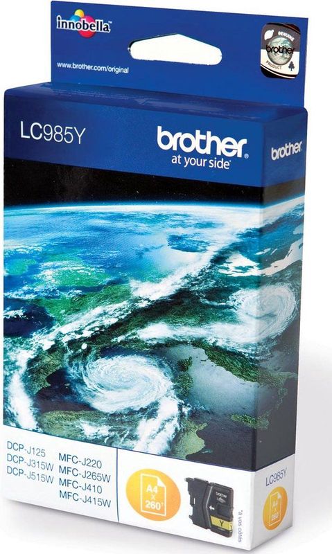 Inktcartridge Brother LC-985Y geel | 5 stuks