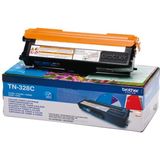 Brother TN-328C - Tonercartridge / Cyaan