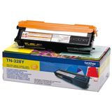 Brother TN-328Y tonercartridge 1 stuk(s) Origineel Geel