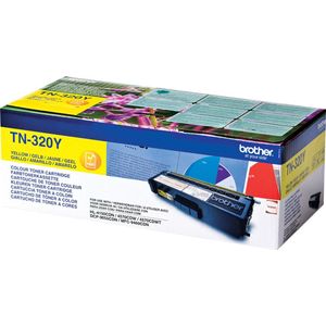 Brother TN320Y tonercartridge - Geel