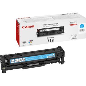 Canon 718 Tonercartridge - Cyaan