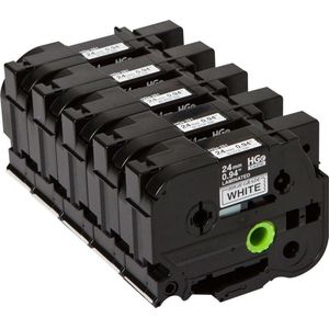 Brother HGE-251V5 labelprinter-tape