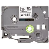 Brother TZe-211 labelprinter-tape Zwart op wit