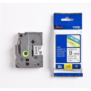 Brother TZE-221 labelprinter-tape Zwart op wit