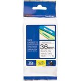 Brother TZE261CIV labelprinter-tape Zwart op wit