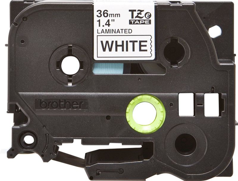 Brother TZE261CIV labelprinter-tape Zwart op wit