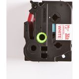 Brother TZE-262 labelprinter-tape Rood op wit