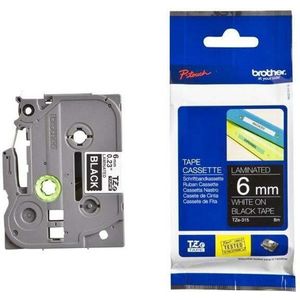 Laminated Tape Brother TZE315 Black Grey