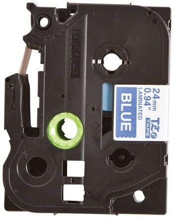 Brother Tape TZe-555 Wit op blauw (24 mm)