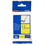 Brother TZe-FX631 Flexi ID tape zwart op geel 12 mm (origineel)