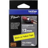 Brother TZe-FX631, Schwarz auf gelb, TZe, 1,2 cm, 8 m, 1 Stück(e), 1,2 cm
