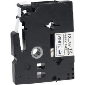 Brother TZE-FA4B labelprinter-tape Blauw op wit TZ