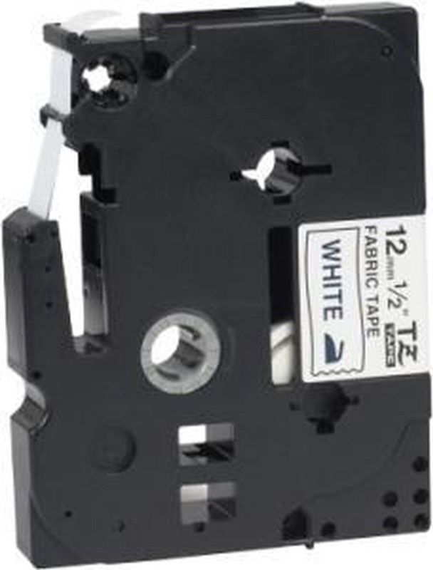 Brother TZE-FA4B labelprinter-tape Blauw op wit TZ