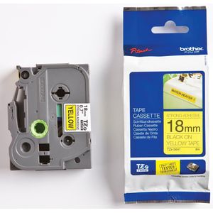 Brother TZE-S641 labelprinter-tape Zwart op geel TZ