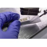 Brother STe-151 Labeltape sjabloon Tapekleur: Transparant Tekstkleur: Wit 24 mm 3 m