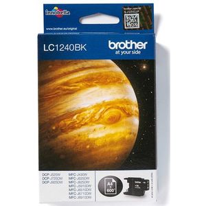 Brother LC1240BK inktcartridge 1 stuk(s) Origineel Zwart