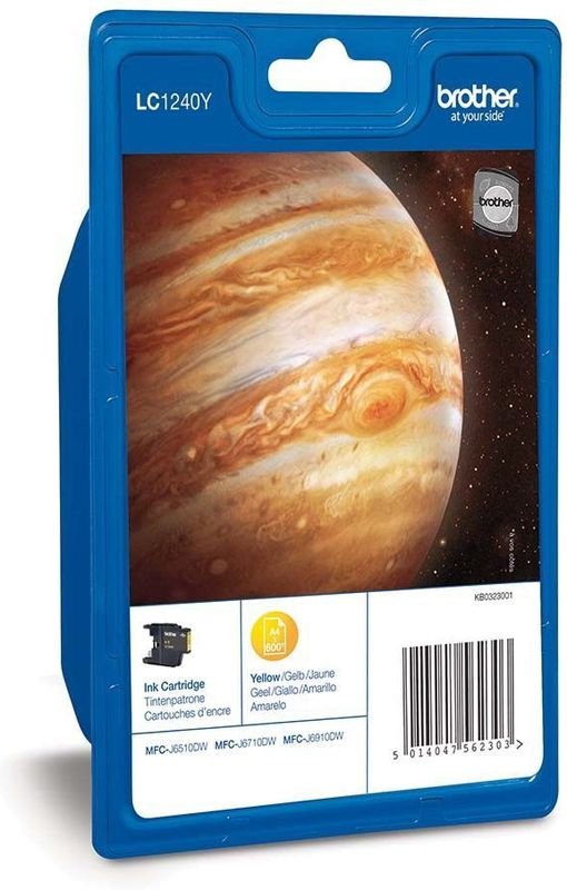 Brother LC-1240Y inktcartridge geel (origineel)