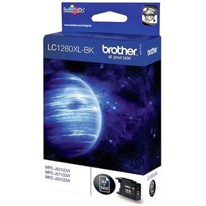 Brother LC-1280BK XL inkt cartridge zwart hoge capaciteit (origineel)
