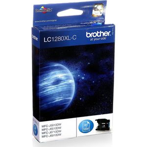 Brother LC1280XLC inktcartridge 1 stuk(s) Origineel Hoog (XL) rendement Cyaan