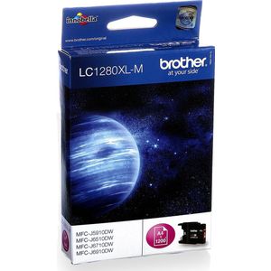 Brother LC1280XLM inktcartridge 1 stuk(s) Origineel Magenta