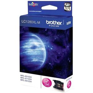 Inktcartridge Brother LC-1280XLM rood HC