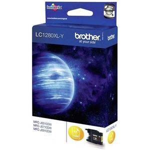 Brother LC-1280Y XL inkt cartridge geel hoge capaciteit (origineel)