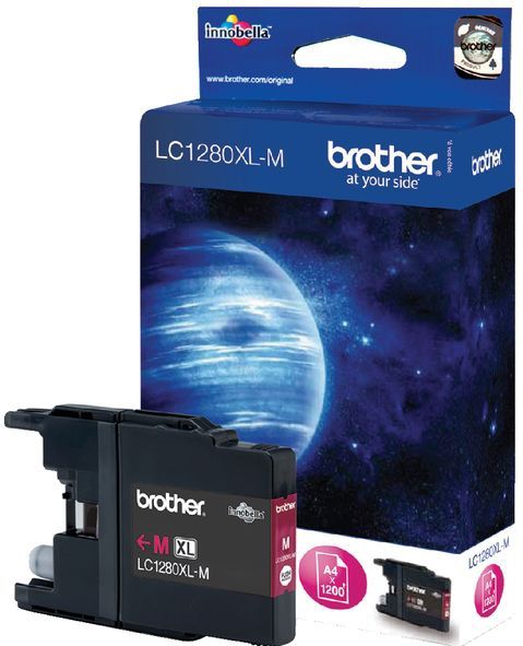 Inktcartridge Brother LC-1280XLM rood | 5 stuks