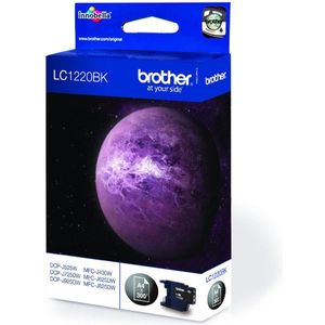 Brother LC1220BK inktcartridge 1 stuk(s) Origineel Zwart