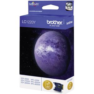 Brother LC-1220Y - Inktcartridge / Geel