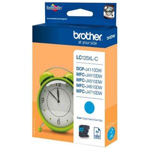 Brother LC-125C XL inkt cartridge cyaan hoge capaciteit (origineel)