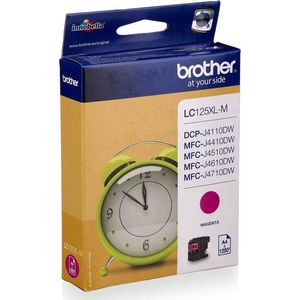 Inktcartridge Brother LC-125XLM rood | 5 stuks