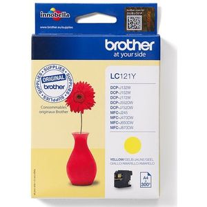 Brother - LC-121Y - Inktcartridge geel