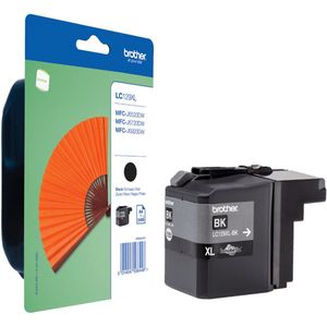 Brother Inktcartridge LC-129XLBK Zwart Hoge capaciteit
