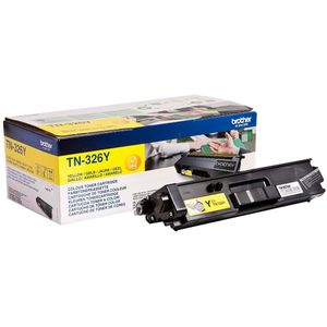 Brother TN-326Y Tonercartridge Geel Hoge Capaciteit 3500 Pagina's
