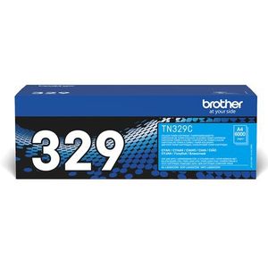 Brother TN-329C tonercartridge 1 stuk(s) Origineel Cyaan