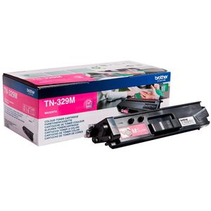 Brother TN-329M toner cartridge magenta extra hoge capaciteit (origineel)