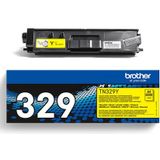 Brother TN-329Y tonercartridge 1 stuk(s) Origineel Geel