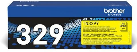Brother TN-329Y tonercartridge 1 stuk(s) Origineel Geel
