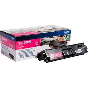 Brother TN-900M (Sticker resten) magenta (TN900M) - Toners - Origineel XXL