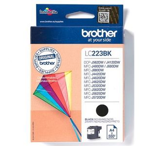 Brother - LC-223 - Cartridge - Zwart - Geschikt voor diverse Brother printers