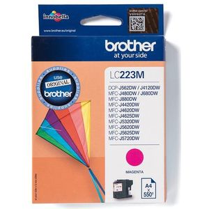 Brother LC223M inktcartridge 1 stuk(s) Origineel Magenta