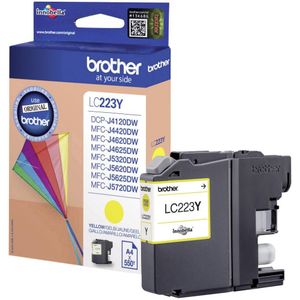 Brother LC-223Y inktcartridge geel (origineel)