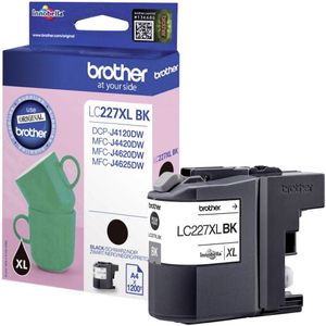 Brother LC-227XLBK (Opruiming Mar-24) zwart (LC227XLBK) - Inktcartridge - Origineel Hoge Capaciteit