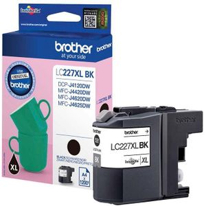 Brother LC-227XLBK inktcartridge zwart hoge capaciteit (origineel)