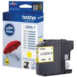 Brother LC-225XL - Inktcartridge - Geel / Hoge Capaciteit