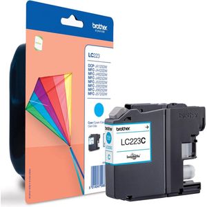 Brother - LC-223C - Inktcartridge - Blauw - Tot 550 pagina's